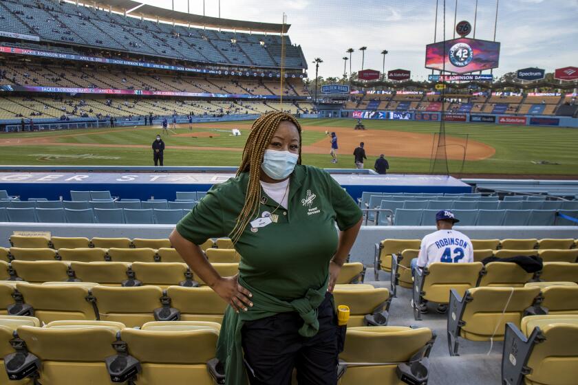 LOS ANGELES, CA - APRIL 15, 2021: Sachi Robinson, niece of the great Jackie Robinson.