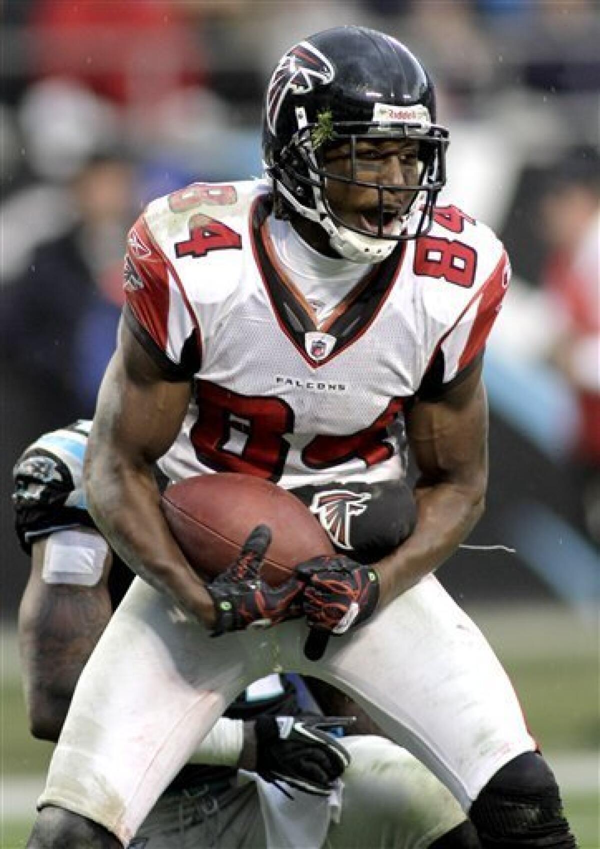 Roddy White questionable for Falcons-Panthers tilt