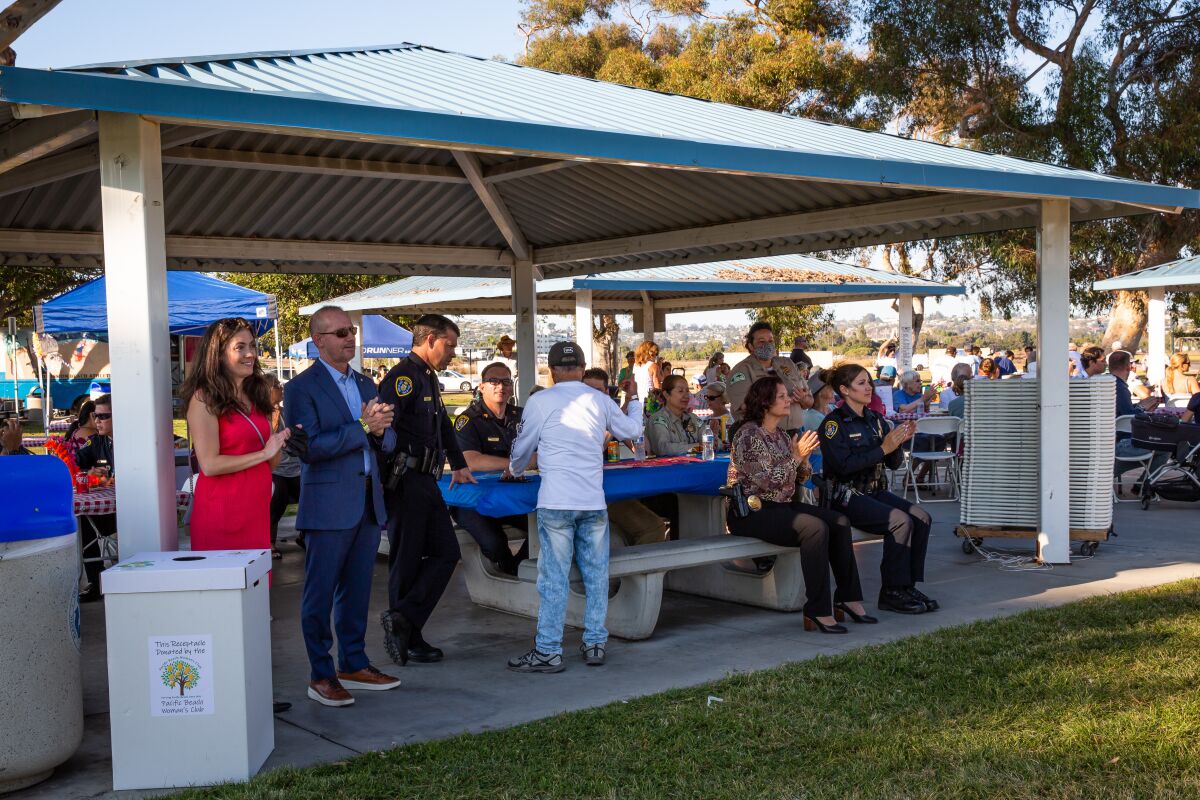 About 200 people attended the 41st annual PAESAN (Police And Emergency Services Appreciation Night) picnic on Sept. 22.