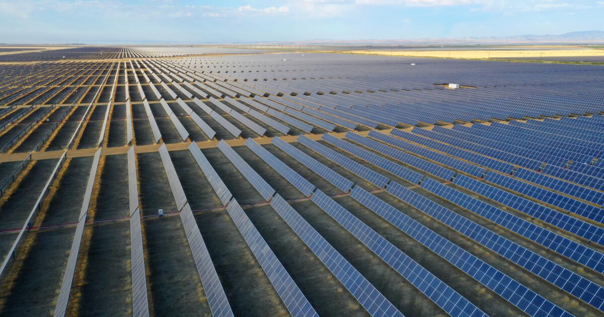 Letters to the Editor: ‘Solar glut’ isn’t a solar problem — it’s a transmission and battery problem