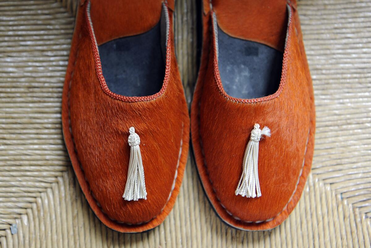 A shoe style by designer Beatrice Valenzuela.