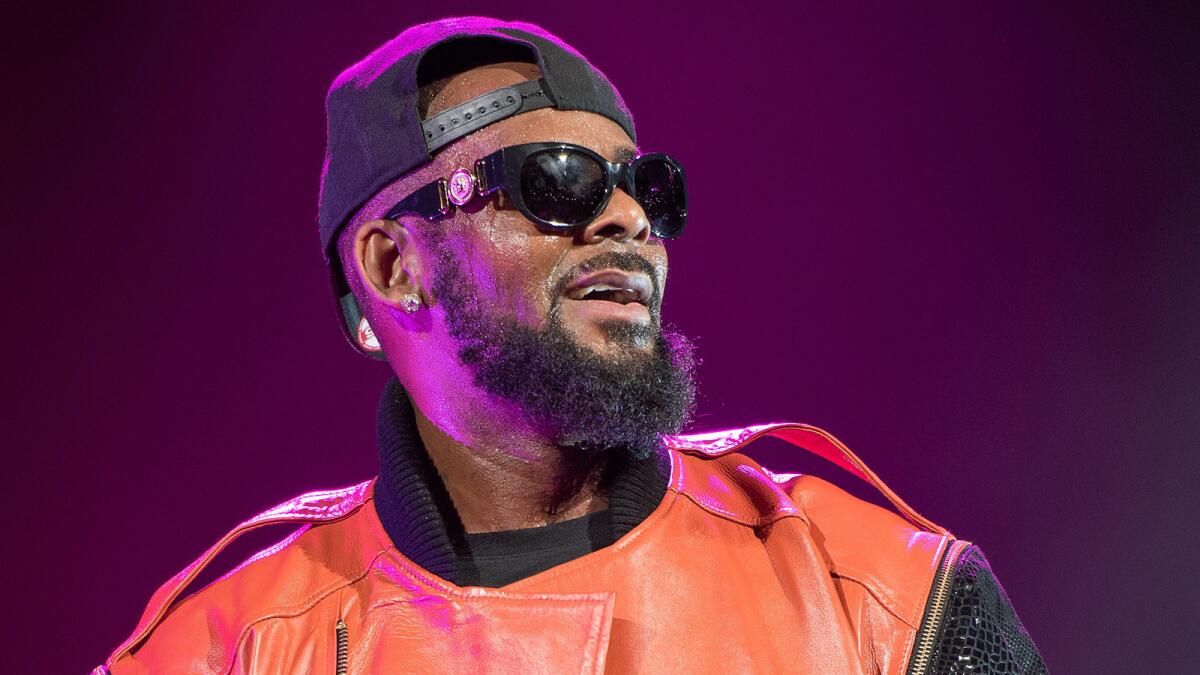 Singer R. Kelly performs at Barclays Center in September 2015 in Brooklyn, N.Y.