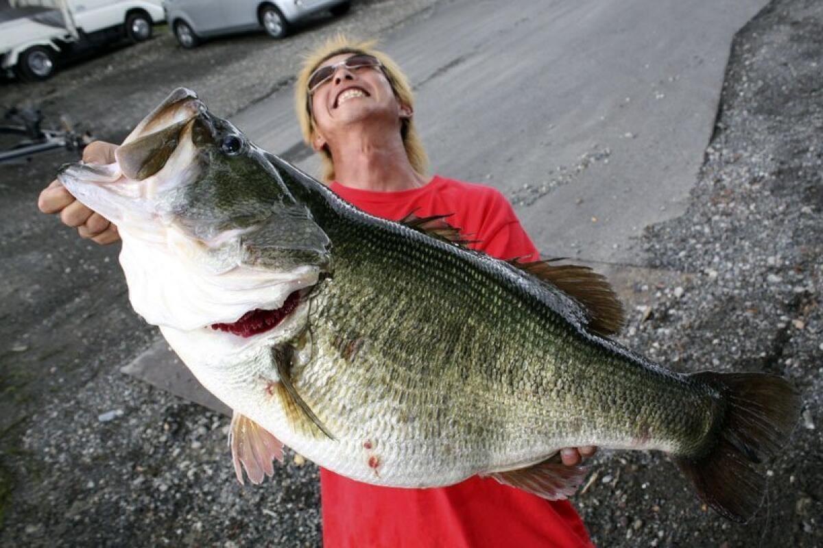 Japanese lake may claim largemouth bass record - The San Diego