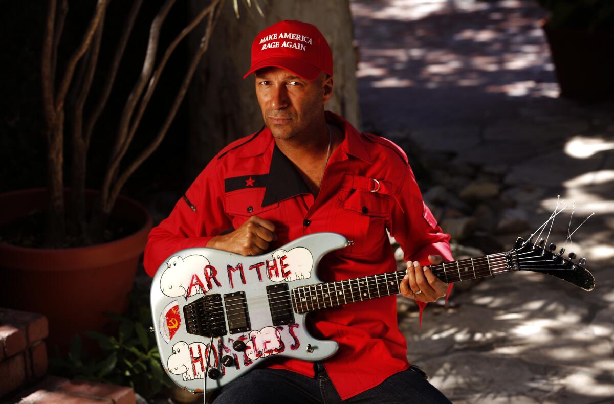 "Was it possible to forge a guitar into a divining rod of truth and fury?" writes Tom Morello.