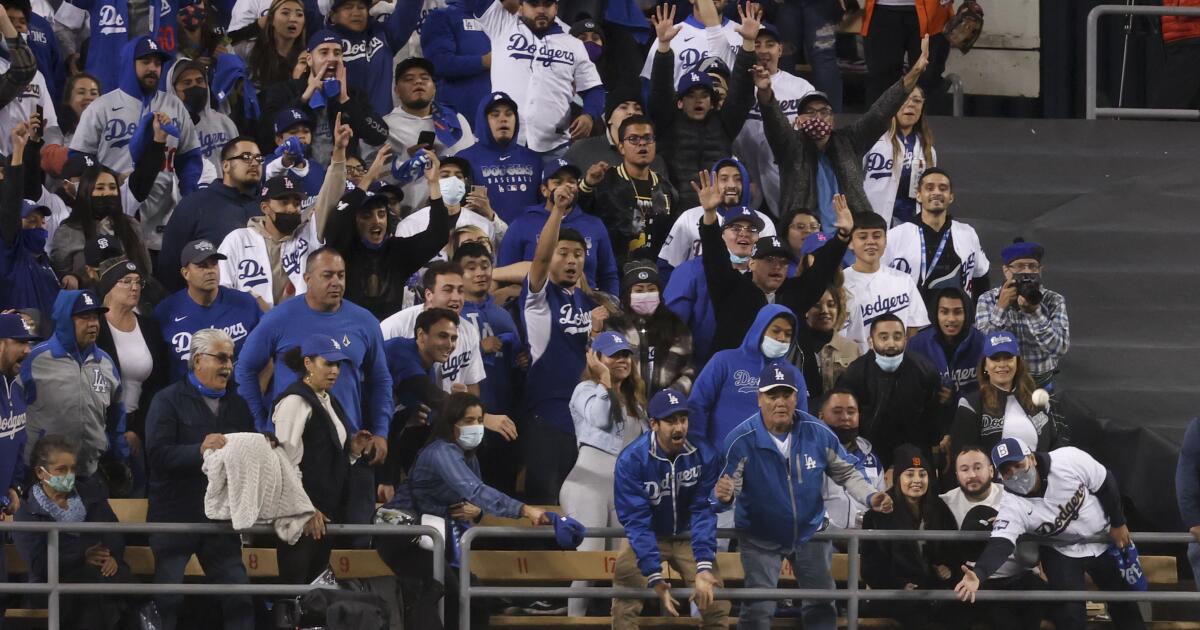 Beat L.A.? Maybe. Keep Dodgers fans away? Good luck - Los Angeles Times