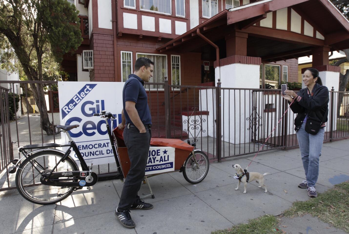 L.A. voters go to the polls