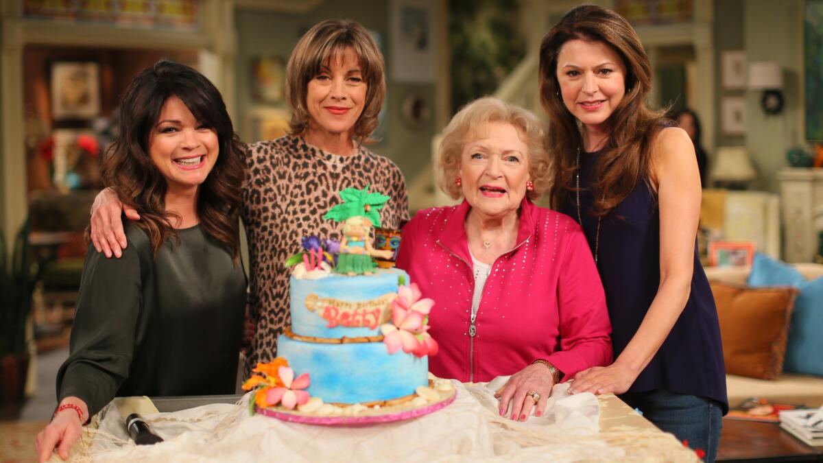 TV Land channel laid off more than 20 people amid cost-cutting at parent company Viacom Inc. TV Land has had a mixed track record with original shows but scored with "Hot in Cleveland," starring Valerie Bertinelli, Wendie Malick, Betty White and Jane Leeves.