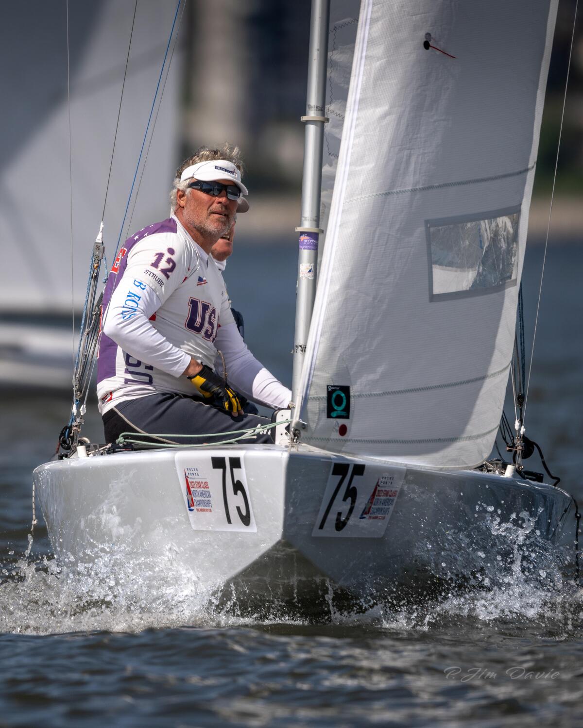 La Jolla resident Mark Strube says he has been to 43 countries to sail or train, competing in five to 10 races a year.