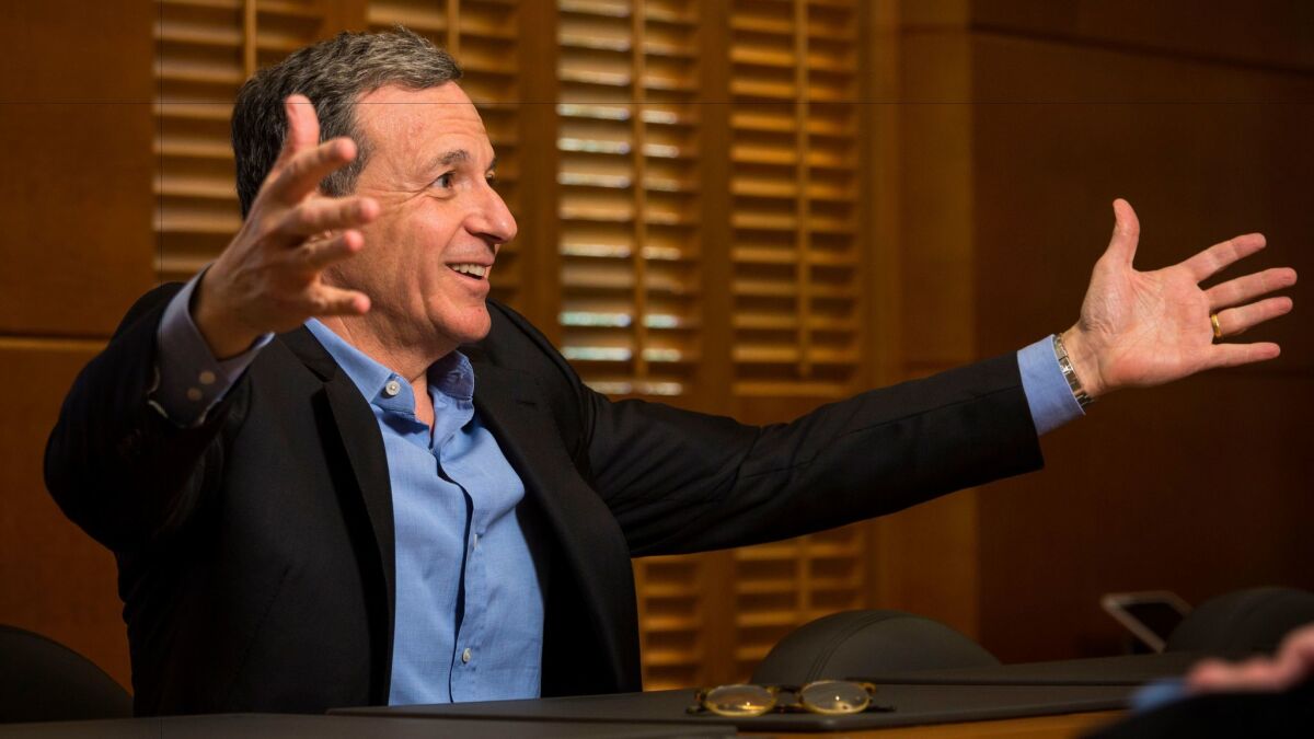 Disney chief Robert Iger, shown in 2015, has a new deal with the company that lasts until July 2, 2019.