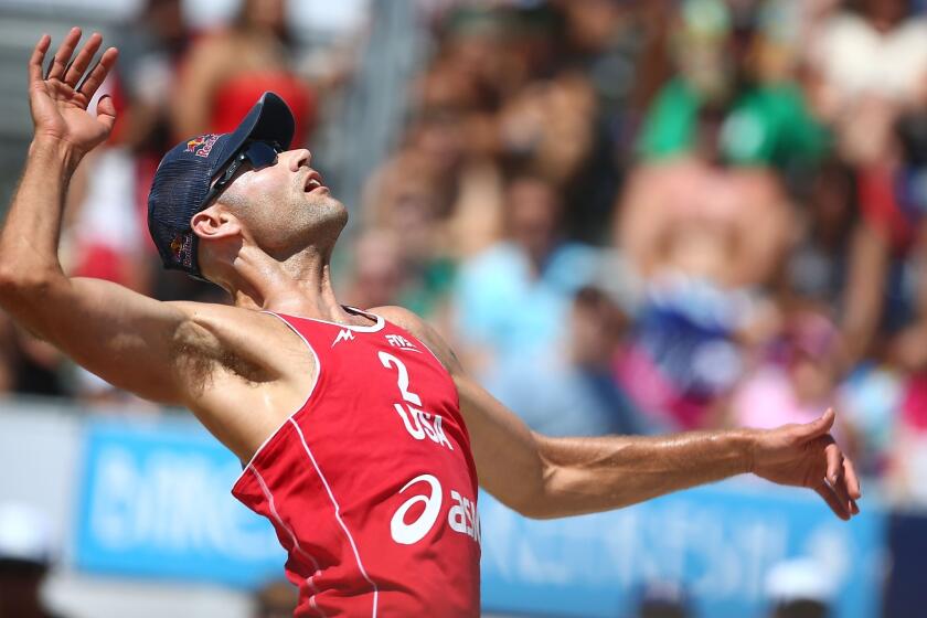 Phil Dalhausser says parting ways with longtime playing partner Todd Rogers has "worked out great for me."