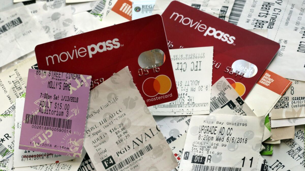 MoviePass pays theaters the full price for each ticket its customers buy.