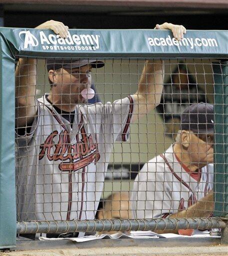 3B Chipper Jones held out of Braves lineup - The San Diego Union-Tribune