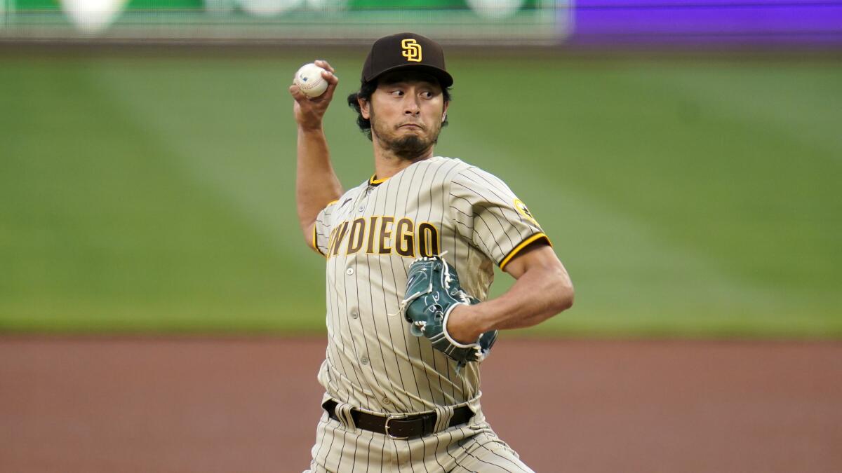 Yu Darvish has come a long way from World Series meltdown - Los Angeles Times