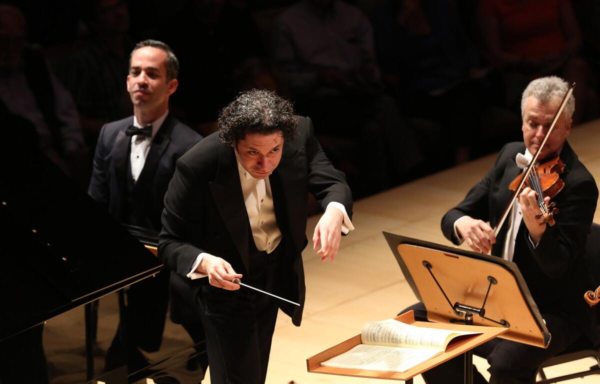 Gustavo Dudamel, pianist Inon Barnatan and the L.A. Phil perform Mozart's Piano Concerto No. 17.