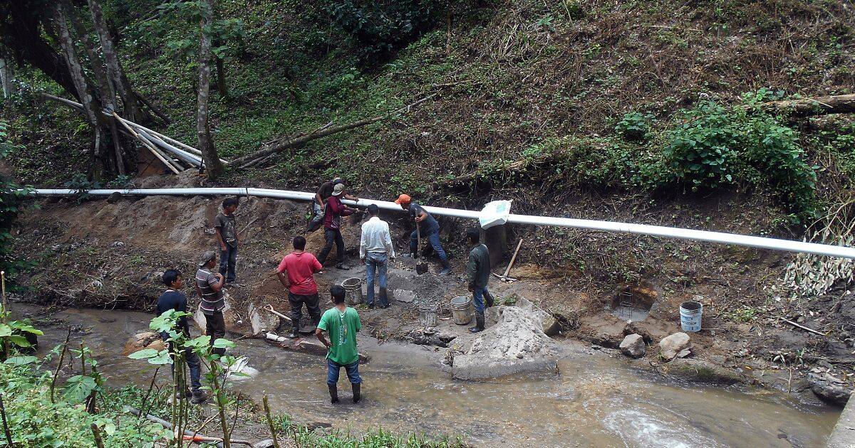 The United Nations facilitates access to water for indigenous families in Mexico