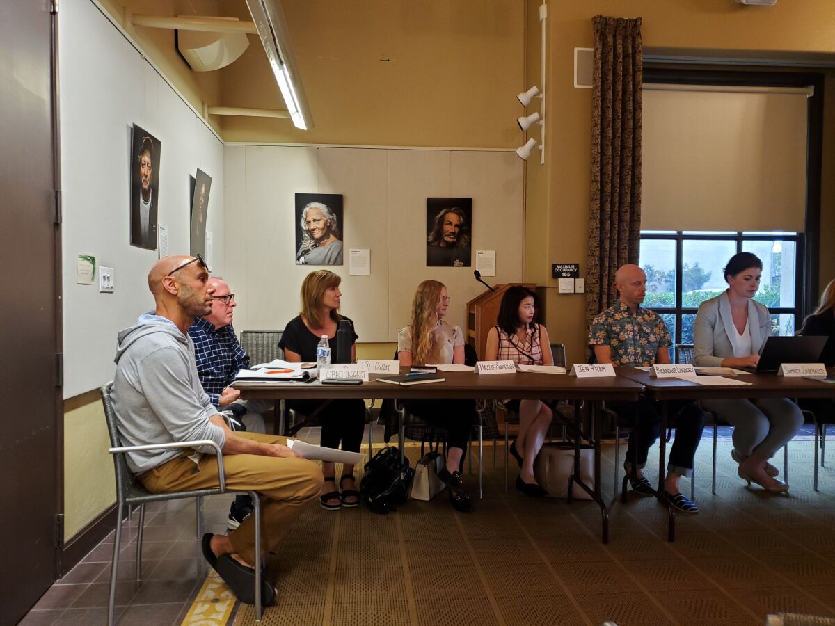 The La Jolla Village Merchants Association meets at the La Jolla/Riford Library.