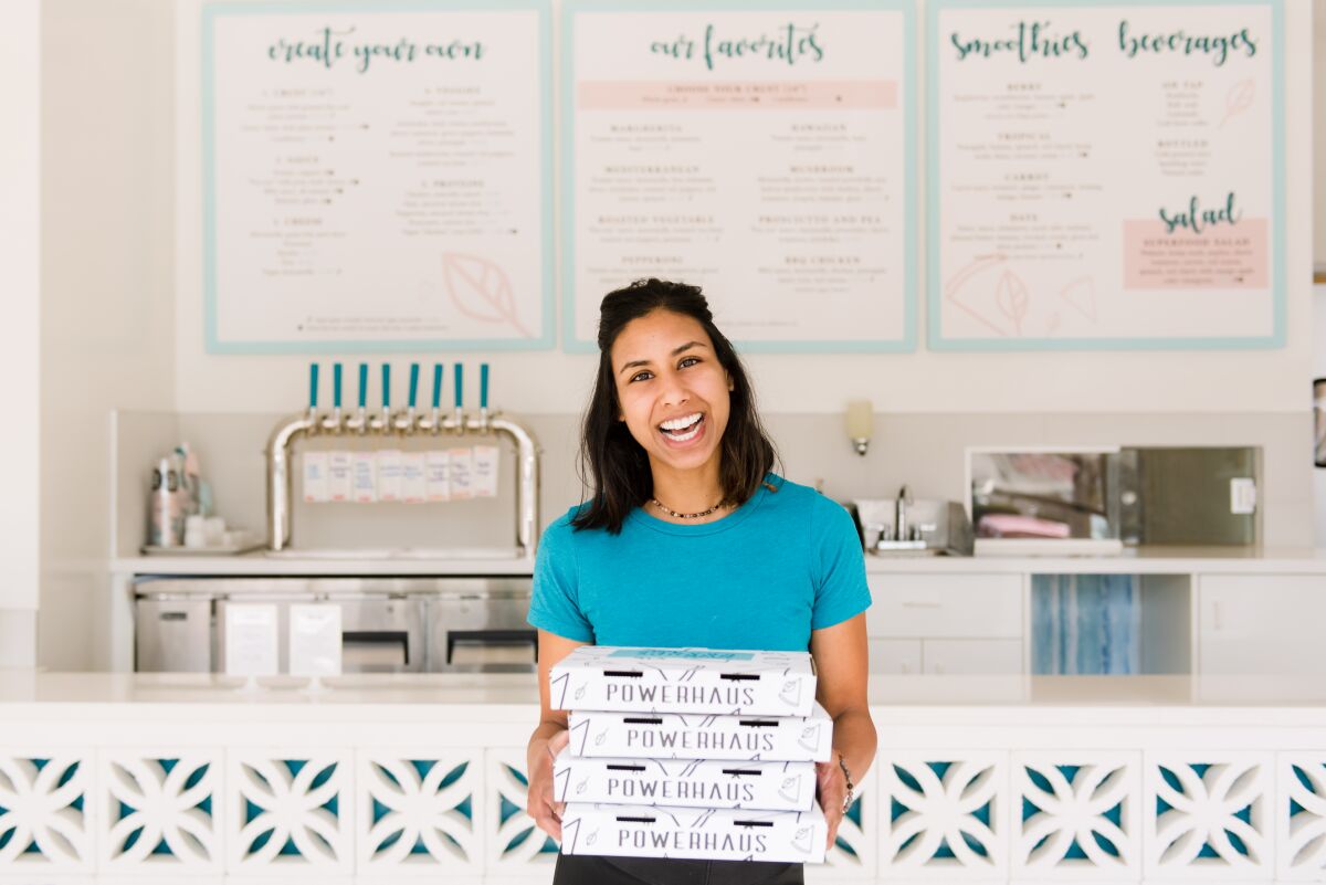 Anisha Blodgett, founder of Powerhaus Wholesome Pizza & Eats