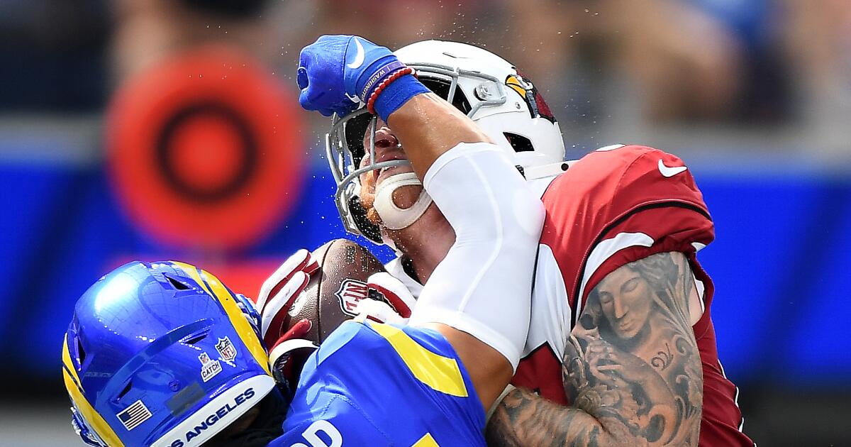 L.A. Rams overcome depleted roster to beat Arizona Cardinals - Los Angeles  Times