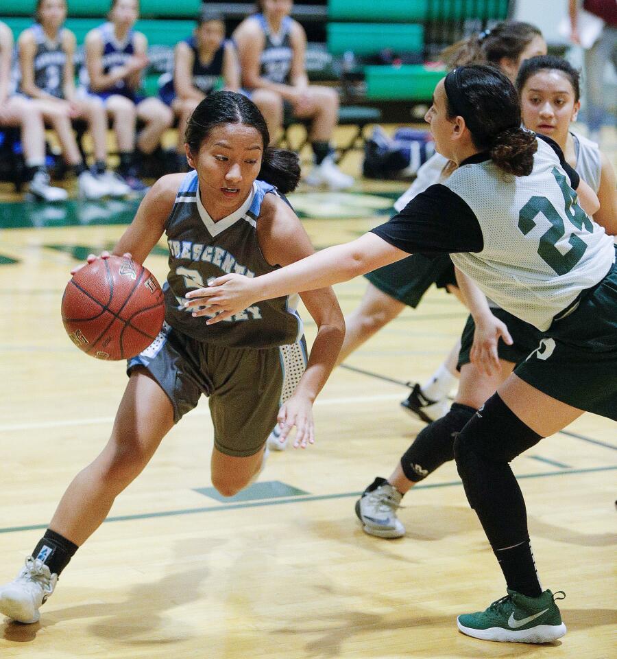 Photo Gallery: Providence vs. Crescenta Valley summer league girls' basketball