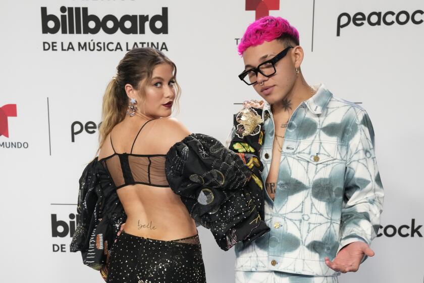 El cantante colombiano Beele, que triunfa ahora en los listados de varios países de habla hispana