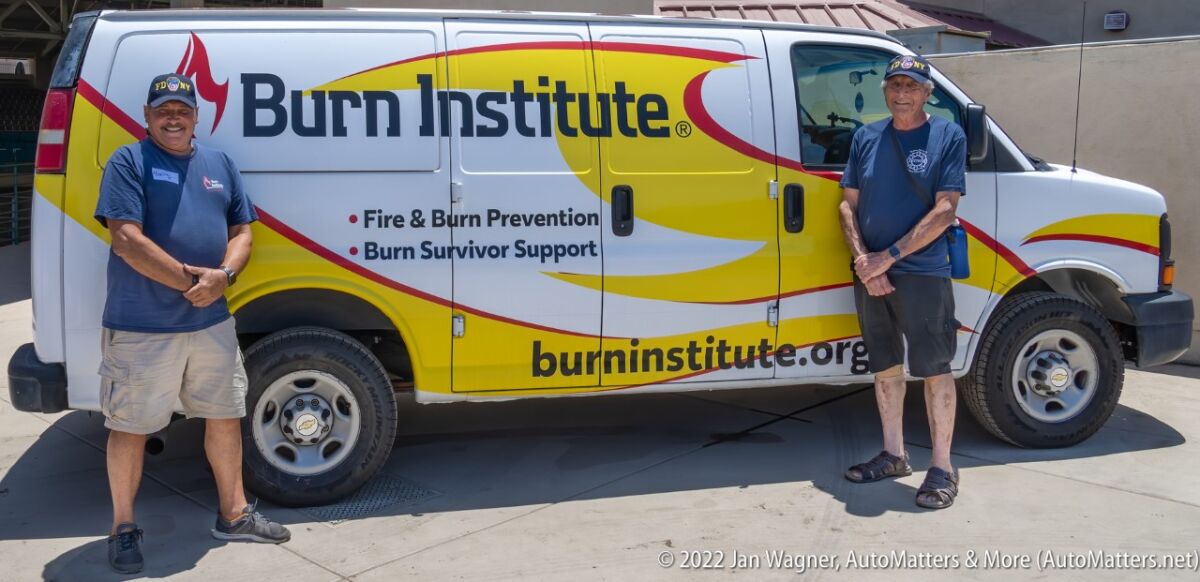 Burn Institute van