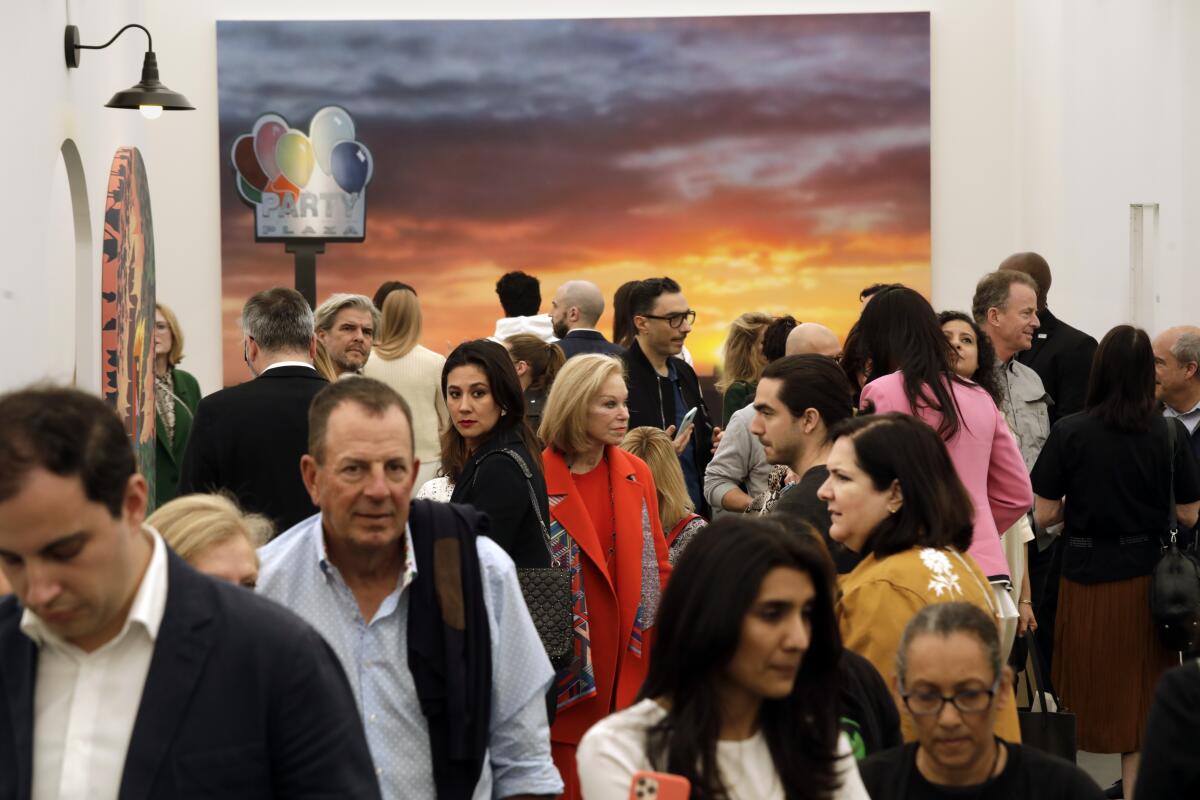 Gaggles of VIPs (in the art world everyone is a VIP) descended on Frieze Los Angeles.