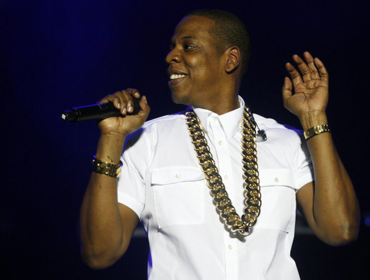 Jay-Z, pictured performing last week at London's Wireless Festival, debuted at No. 1 with his latest solo album, "Magna Carta Holy Grail."