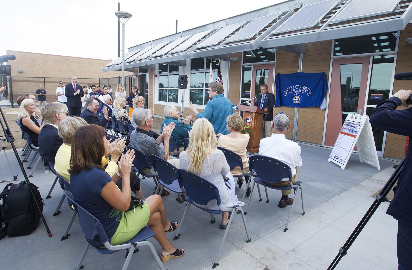 New OCC Recycling Center opens with ceremony