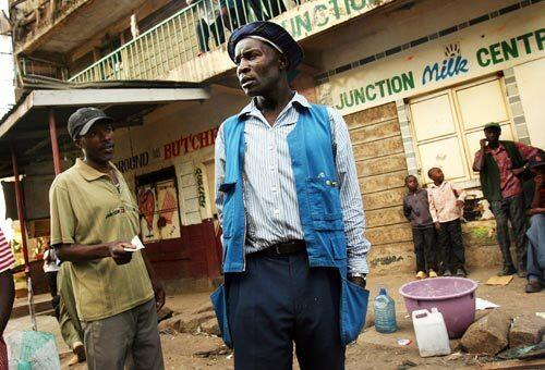 Asiah Mwale, 40, was robbed at his donut stand in the Huruma neighborhood of Nairobi. Tribal violence has erupted in the country over disputed election results.
