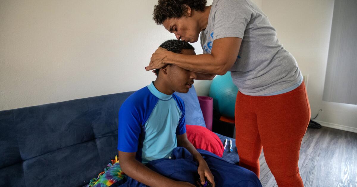 An autistic teen wanted assist. His mother was left with an agonizing choice.