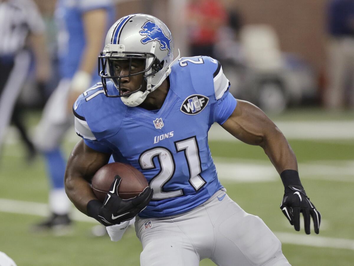 The Lions released running back Reggie Bush on Wednesday after two seasons in Detroit, where he rushed for 1,303 yards and six touchdowns.