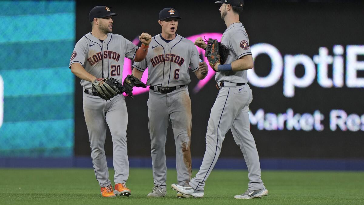 McCormick, Tucker, Peña all homer as Astros down Tigers 8-2 - The San Diego  Union-Tribune