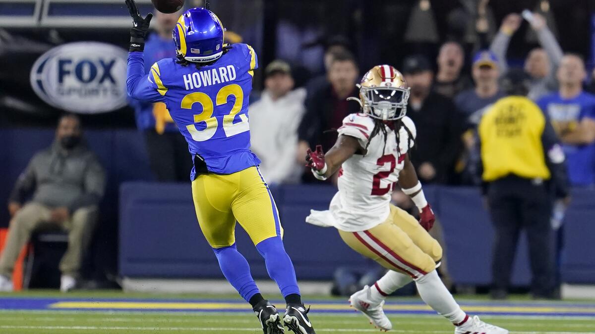 Rams rally to beat 49ers, staying home for Super Bowl