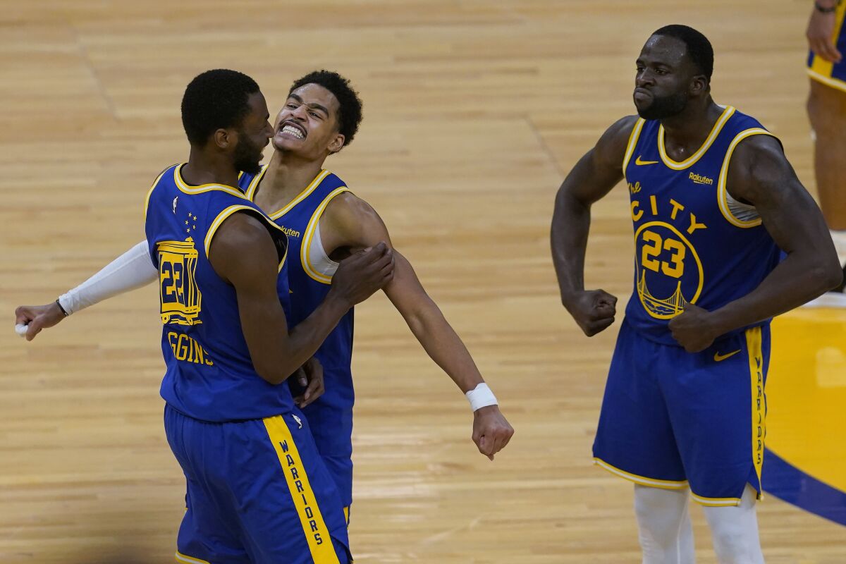 Golden State Warriors forward Andrew Wiggins.