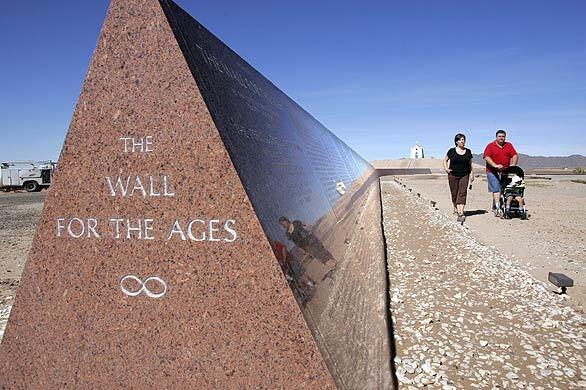 Granite monument