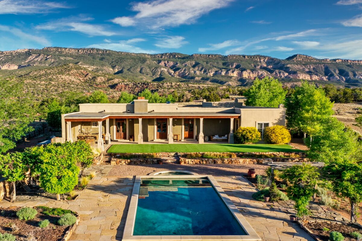 "Northern Exposure" director-producer Rob Thompson is asking $8.2 million for his 1,060-acre ranch in Coyote, New Mexico.