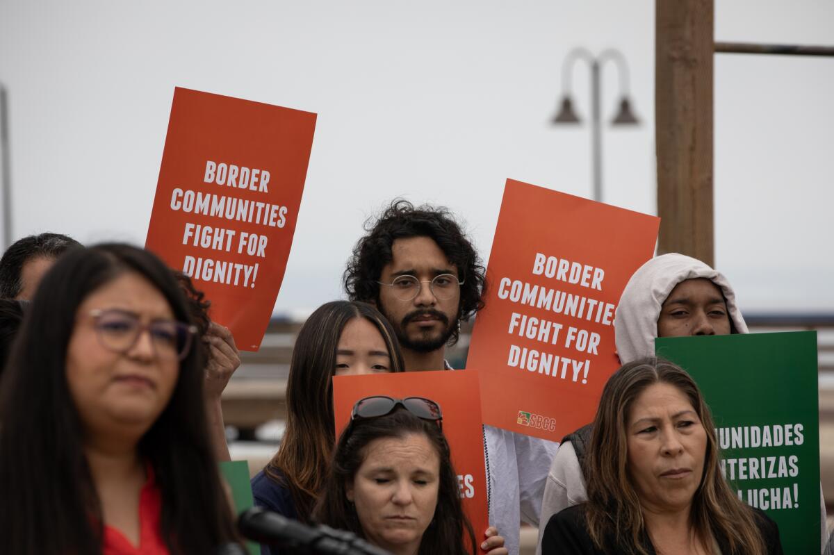 Members of the Southern Border Communities Coalition are calling for greater accountability from the Border Patrol.