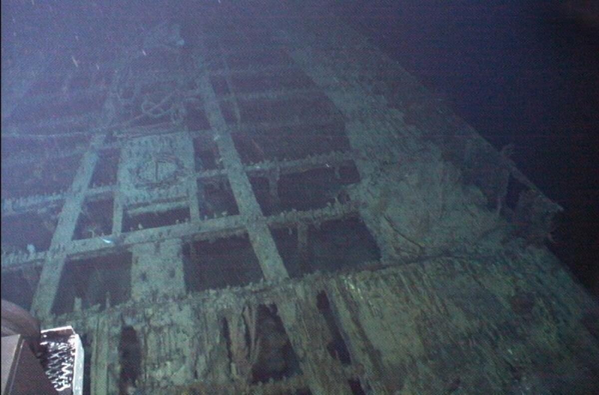 Submersibles found the Bennington off Diamond Head in Hawaii.