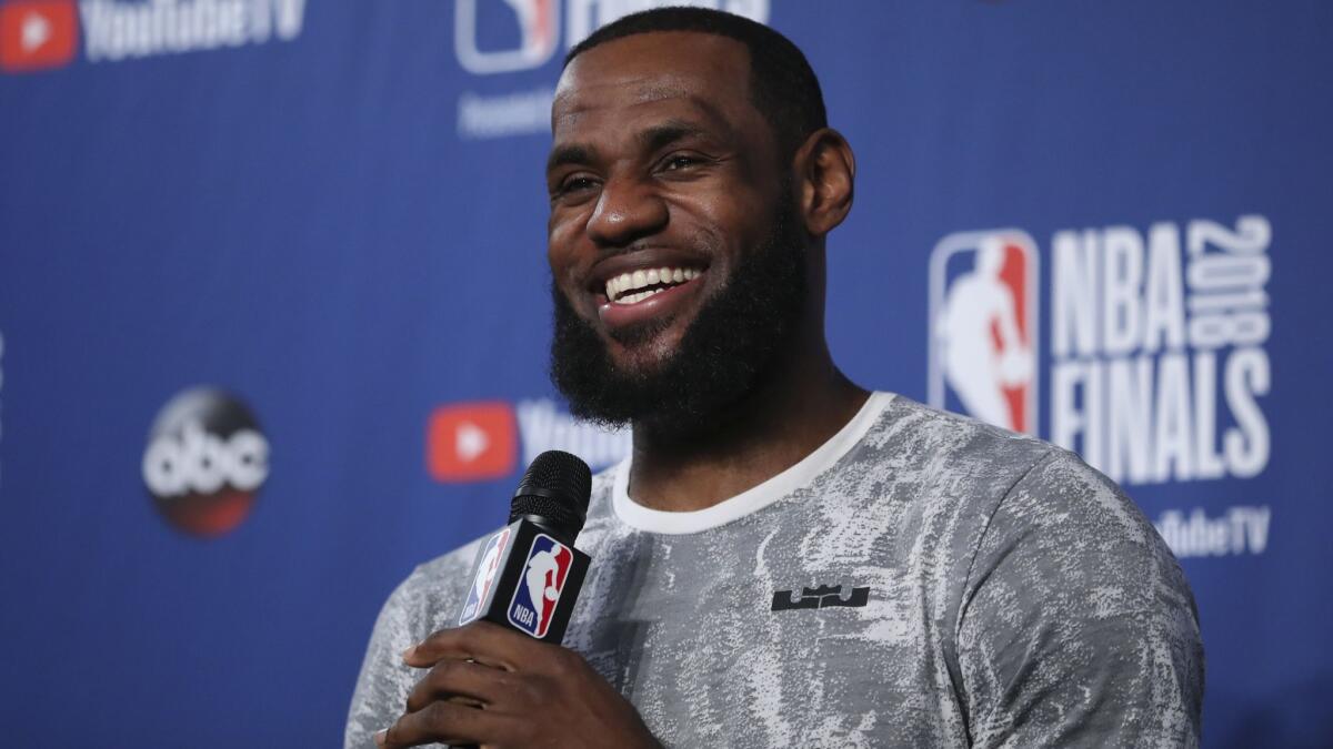 LeBron James has been to eight consecutive NBA Finals with the Cleveland Cavaliers and Miami Heat.