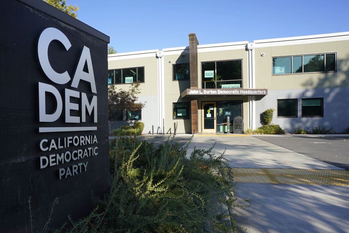 The John L. Burton Democratic Party Headquarters in Sacramento