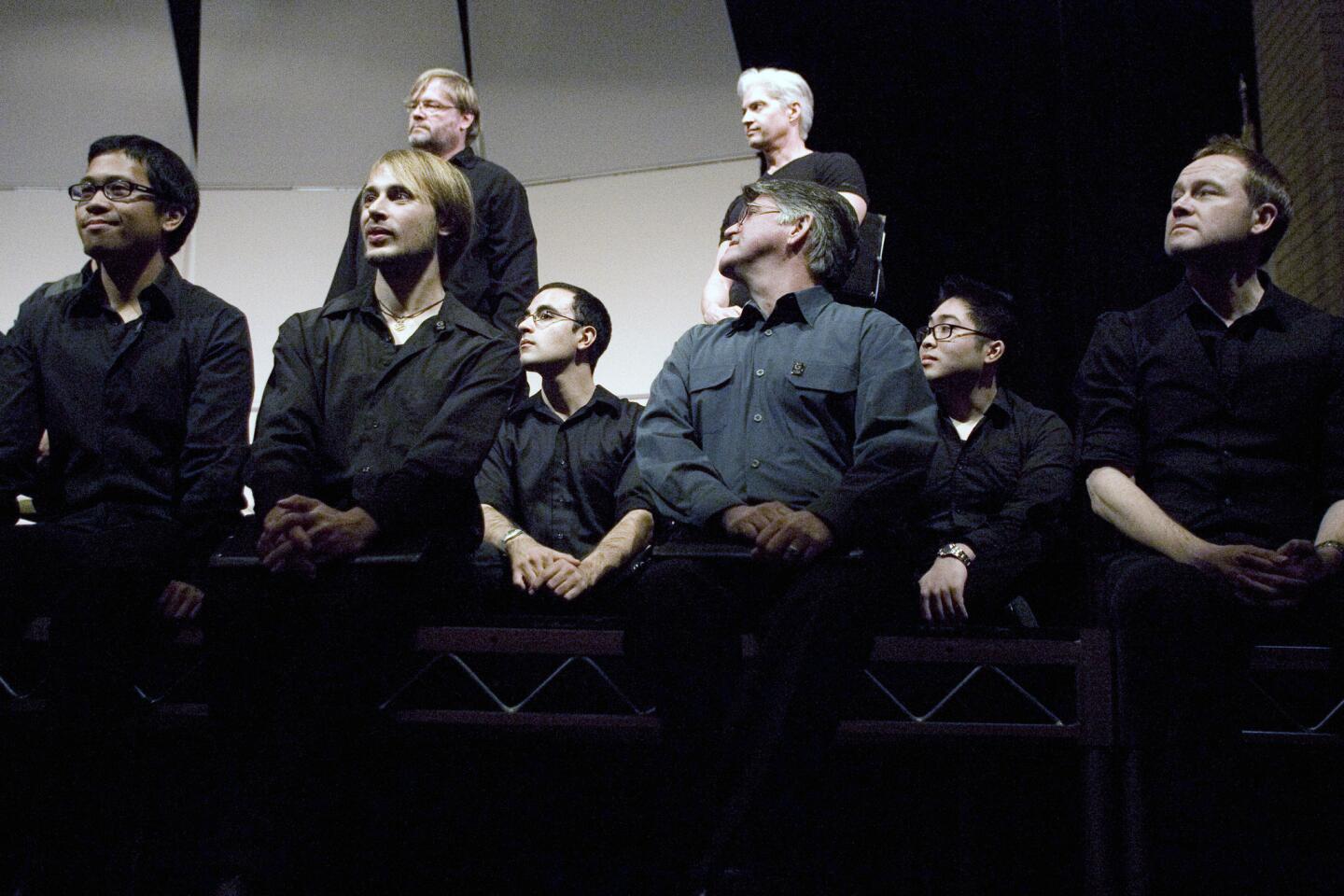 Gay Men's Chorus of Los Angeles performs at Glendale High School