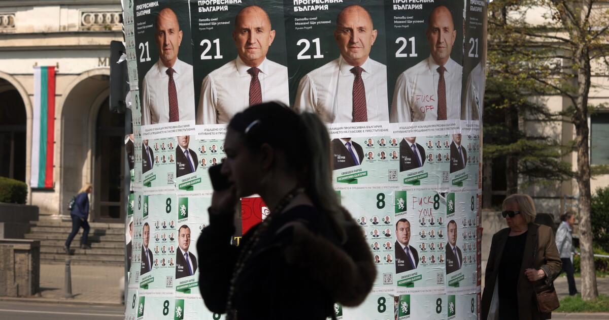 Tired of political turmoil, Bulgarians give ex-president a convincing mandate for change