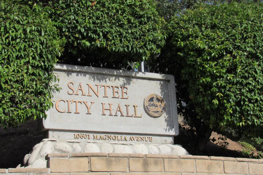 Santee is working hard to care for the city's more than 8,000 trees.
