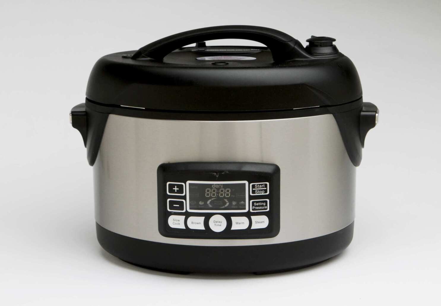 CooksEssentials 8 qt. Digital Stainless Steel Pressure Cooker with