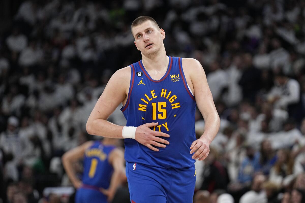 Nikola Jokic talks about his first NBA practice for the Nuggets