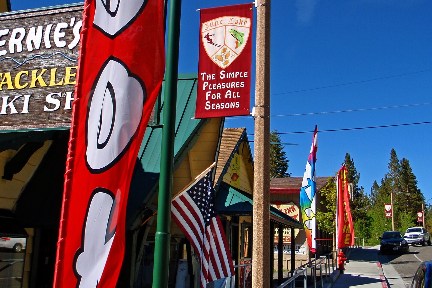 Far from the maddening crowds in June Lake Loop Los Angeles Times