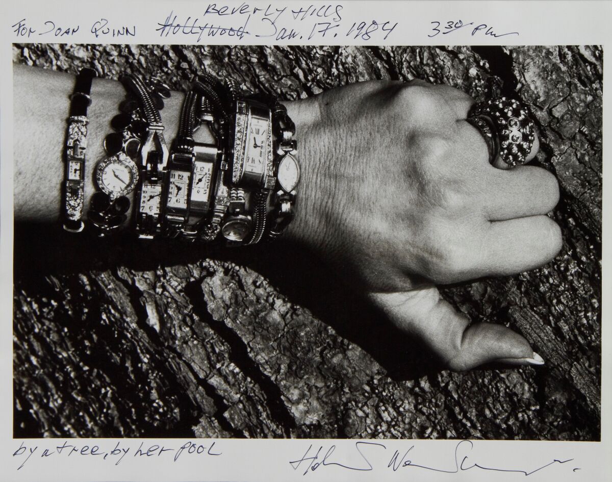 Helmut Newton's "Portrait of Joan," 1984, featured in the Athenaeum's "Timeless" exhibit opening May 7 in La Jolla.