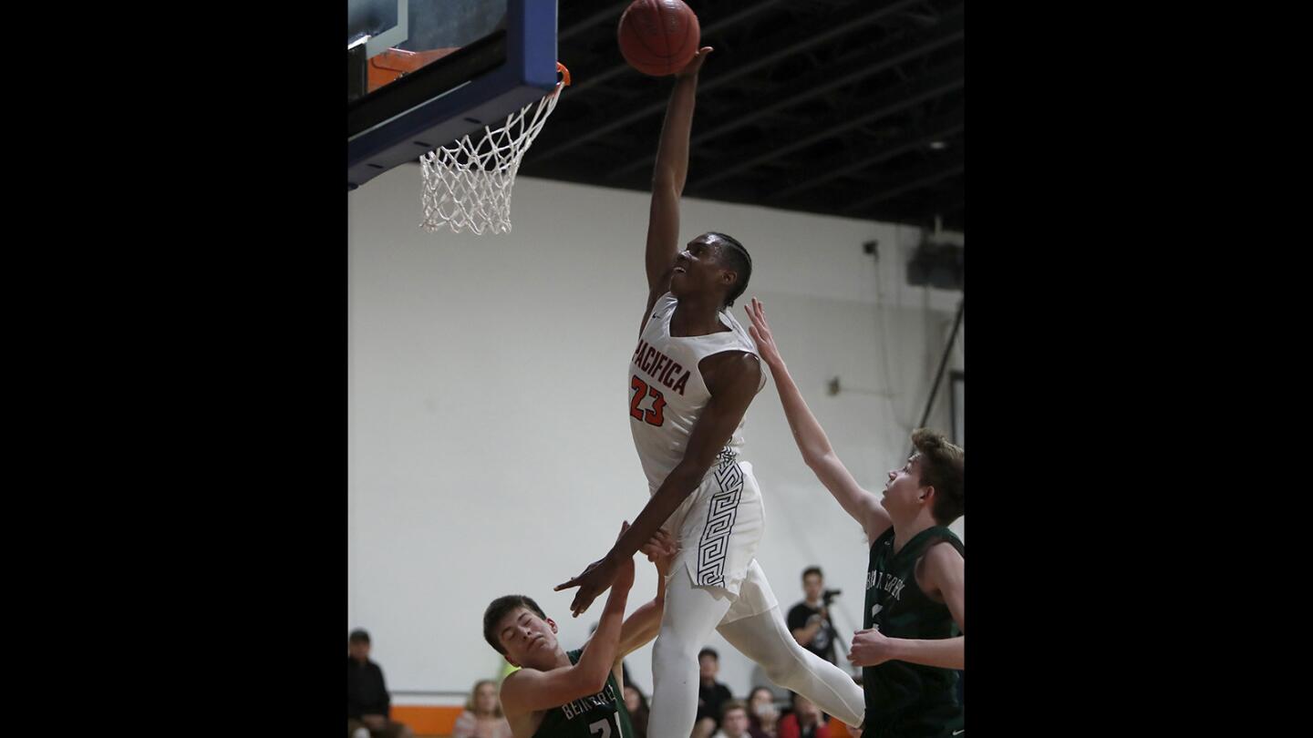 Photo Gallery: Pacifica Christian Orange County vs. Redmond (Wash.) Bear Creek in boys’ basketball