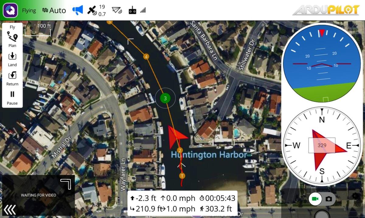 An online dashboard for a Clean Earth Rover lets operators program and track a vehicle's movements remotely.