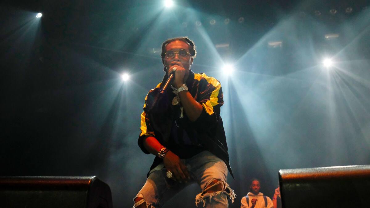 Takeoff performs this month at the Novo in Los Angeles.